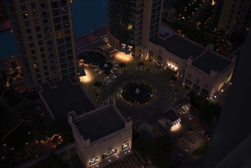 Downtown Apartments With Fountain And Burj Khalifa View Dubái Exterior foto
