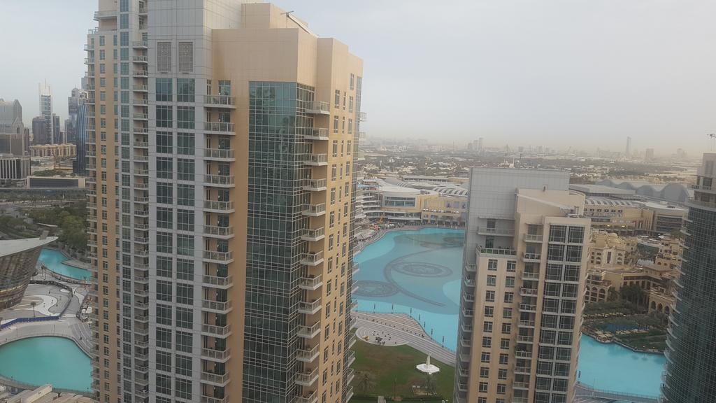 Downtown Apartments With Fountain And Burj Khalifa View Dubái Exterior foto